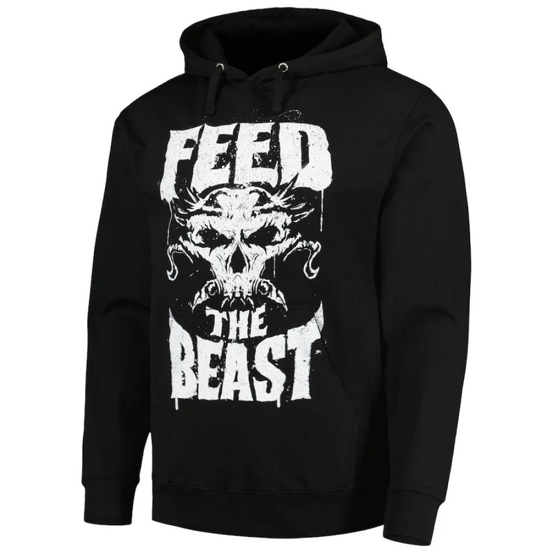 WWE Brock Lesnar Hoodie Men's Black Feed The Beast Hoodie