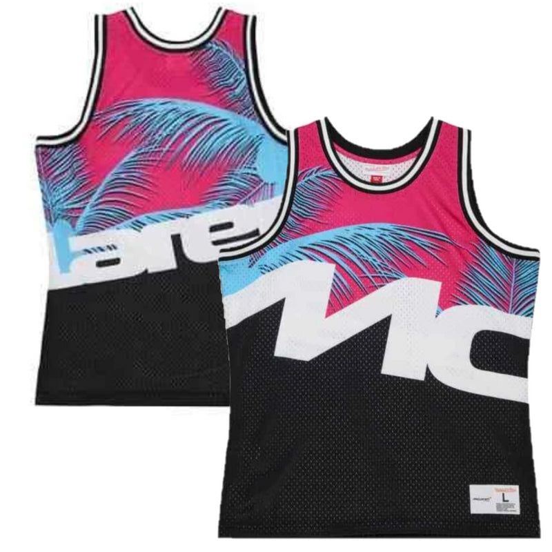 McLaren F1 Men's Jersey Mitchell & Ness Racing Miami GP Top