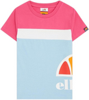 Ellesse Kid's Xelio T-Shirt Light Blue & Pink Top