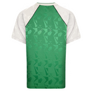 Hibernian Men's Football Shirt Score Draw Retro 1990 Top