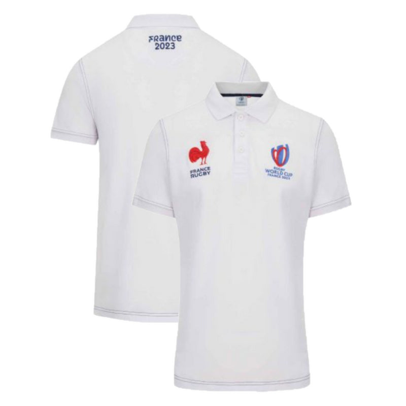 Rugby World Cup 2023 Polo Shirt Men's France Supporters Top