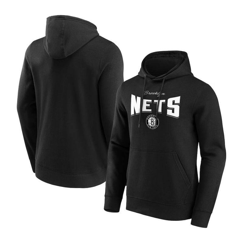 Brooklyn Nets Hoodie Sweatshirt Men's NBA Basketball Fanatics Top
