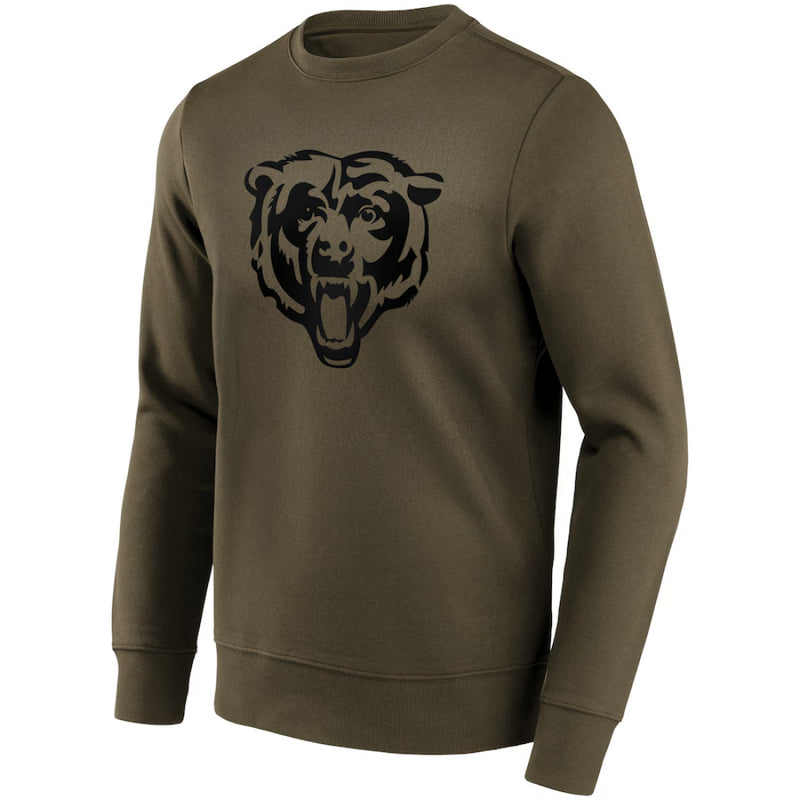 Chicago Bears Men's Sweatshirt NFL Fashion Preferred Logo Top