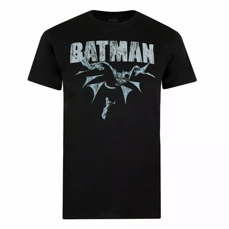 The Batman Men's T-Shirt DC Comics Glide Black Top