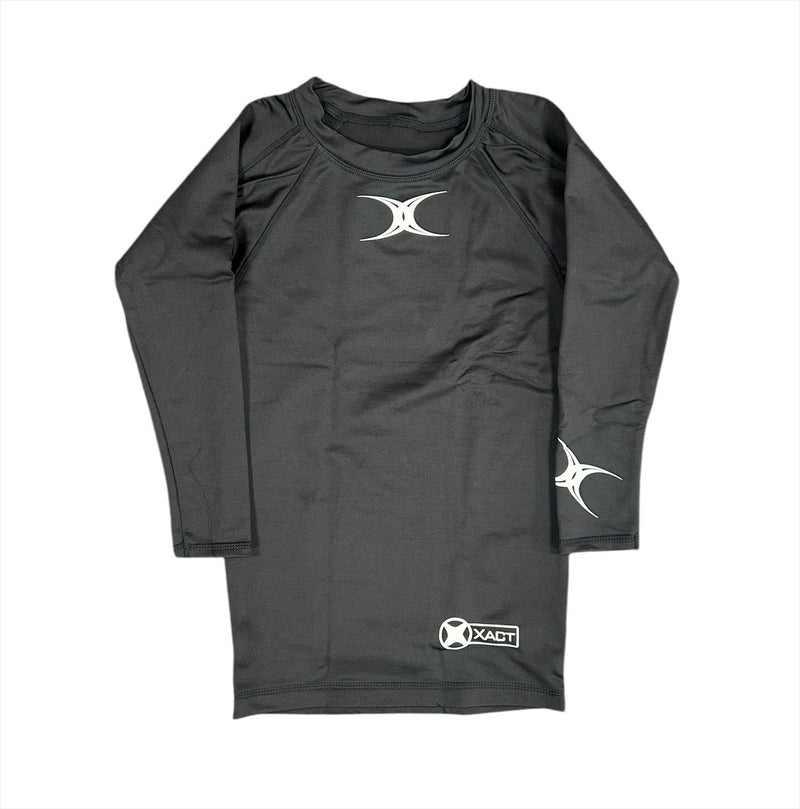 Gilbert Kid's Baselayer Top Rugby Under Shirt Xact Thermo LS