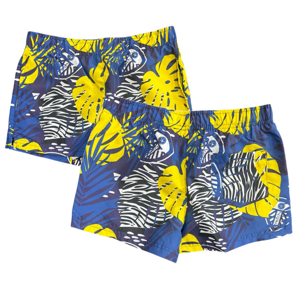 Leeds United Swim Shorts Girls Hawaiian Trunks