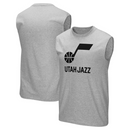 Utah Jazz Men's Vest NBA Grey Tank Top