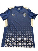 Rangers Football Kid's Tee Castore Coaches Matchday SS Top