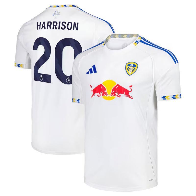 Leeds United Football Shirt adidas Men's Home Top - Harrison