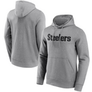 Pittsburgh Steelers Men's Hoodie NFL Grey Top