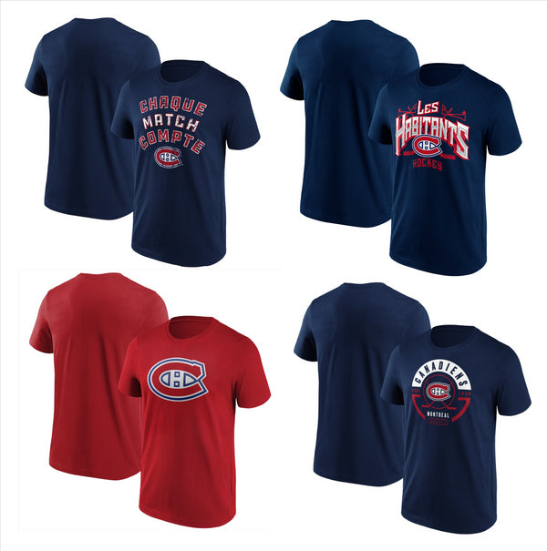 Montreal Canadiens NHL T-Shirt Men's Ice Hockey Fanatics Top