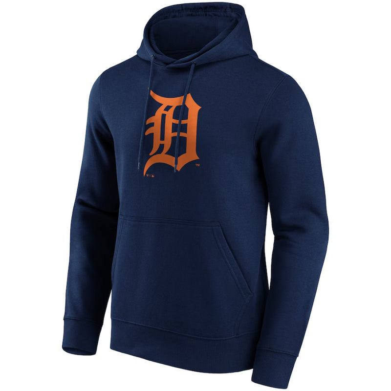 Detroit Tigers Men's Hoodie MLB Secondary Colour Logo Hoodie