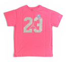 Kid's Jordan T-Shirt Pink Short Sleeve T-Shirt