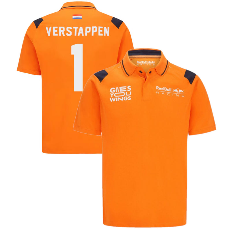 Red Bulls Racing Polo Men's F1 Max Verstappen Polo Shirt