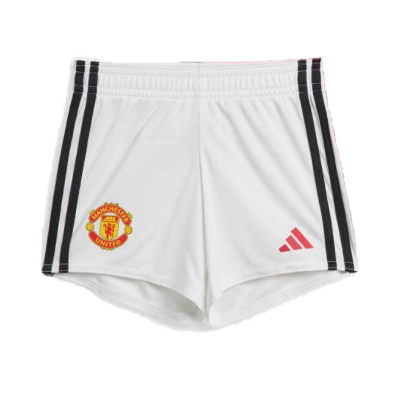 Manchester United Baby Shorts adidas 23/24 Home Football Shorts - New