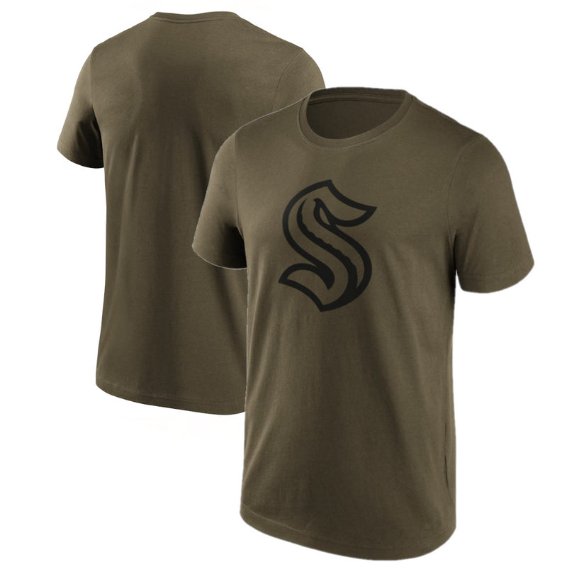 Seattle Seahawks Men's T-Shirt NHL Preferred Logo Graphic Top