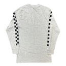 Ford Mustang Grey T-Shirt Logo Men's LS Top
