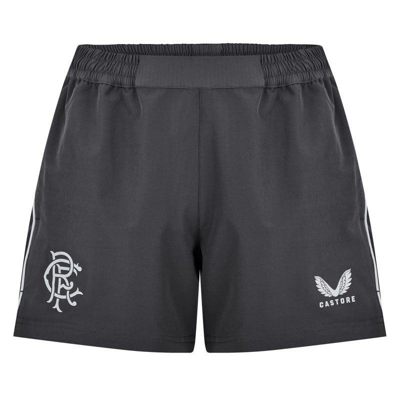 Rangers Women's Football Shorts Castore Travel Training Shorts