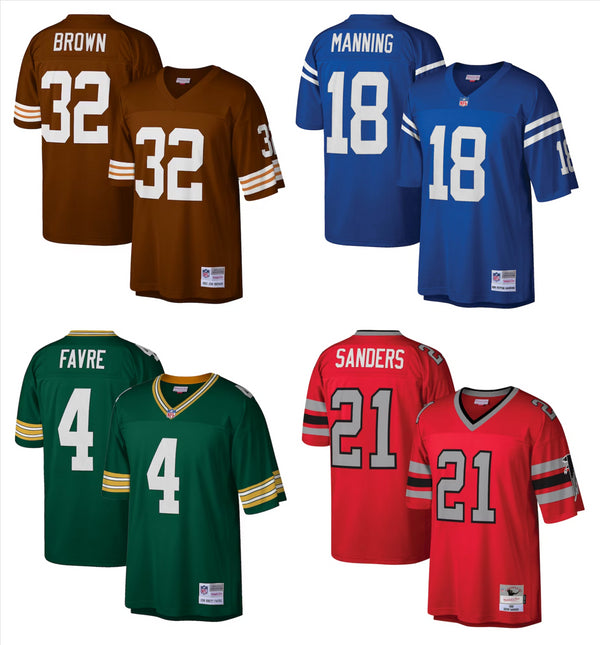 Mitchell & Ness NFL American Football Men's Retro Jersey Shirt Top