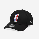 NBA Logo Youth Cap New Era Black 9FORTY Adjustable Fitted Hat