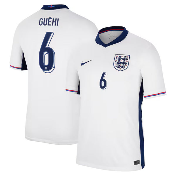 England Men's Football Shirt Nike Home Top - Guehi 6