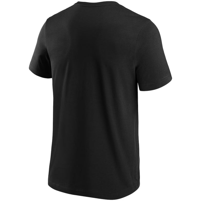 Kansas City Chiefs T-Shirt Men's NFL Exoskeleton Black Top