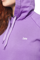 Lee Women's Purple Hoodie Essentials Top