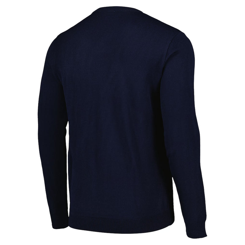 Leeds United Men's Sweatshirt Football Essentials Navy Top