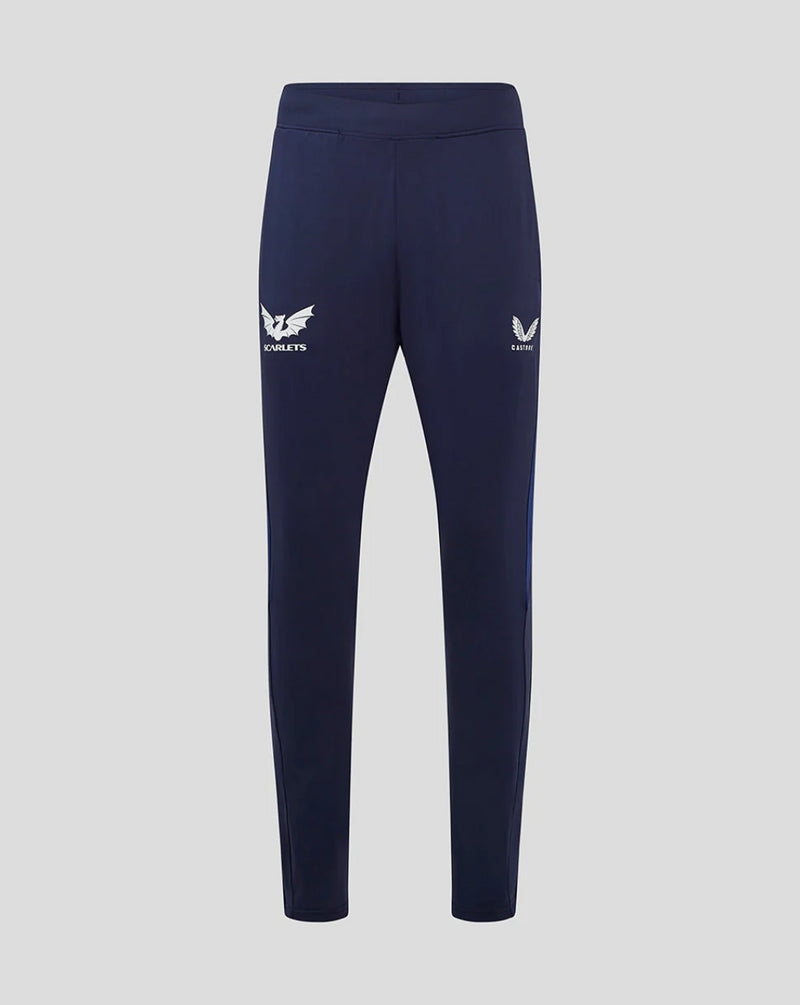 Scarlets Men's Track Pants Rugby Castore 24/25 Players Trousers