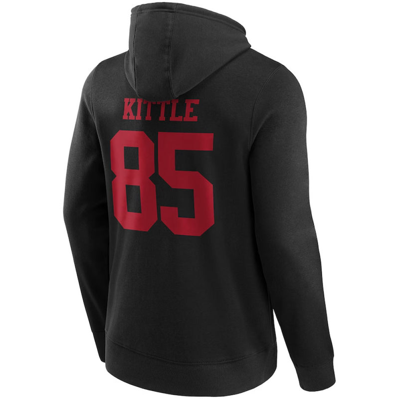 San Francisco 49ers Men's Hoodie NFL N&N Kittle 85 Top