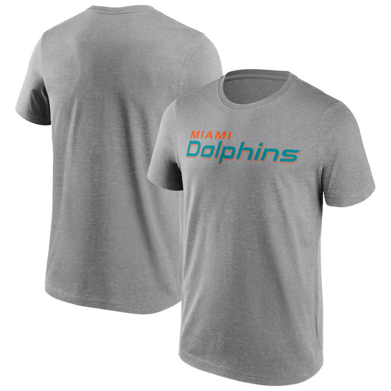 Miami Dolphins Men's T-Shirt NFL Wordmark Logo Top