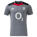 England Men's Rugby T-Shirt Umbro Grey O2 Gym Top