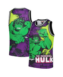 Hulk Kid's Mesh Jersey NBA Comic Big Print Lids Top
