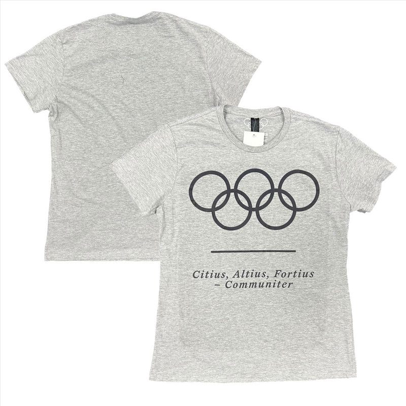 Olympics Collection Women's T-Shirt Grey Classic Motto Top