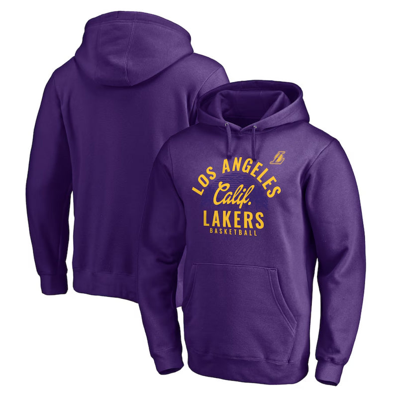 Los Angeles Lakers Hoodie Men's NBA Post Up Hometown Hoodie