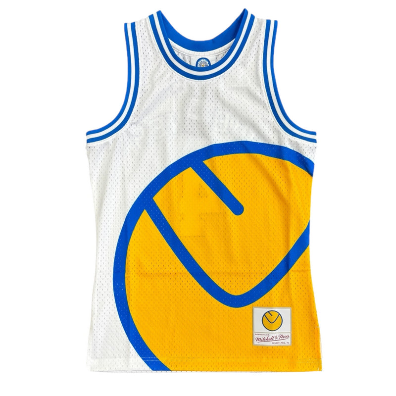Leeds United Men's Jersey Mitchell & Ness Basketball Top - Bremner