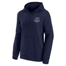 Everton Women's Football Hoodie Revolve Navy Top