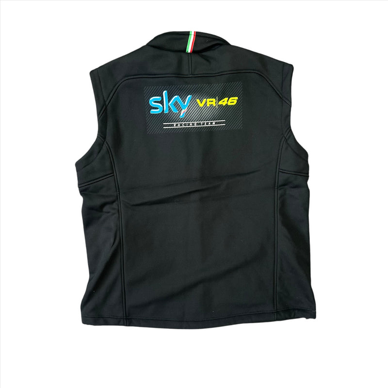 Team Sky Men's Gilet MotoGP Black Racing Jacket Gilet