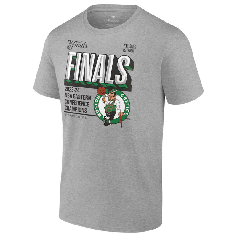 Boston Celtics Men's T-Shirt NBA Locker Room Grey Top