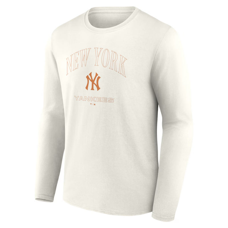 New York Yankees T-Shirt MLB Men's Summer In The City LS Top