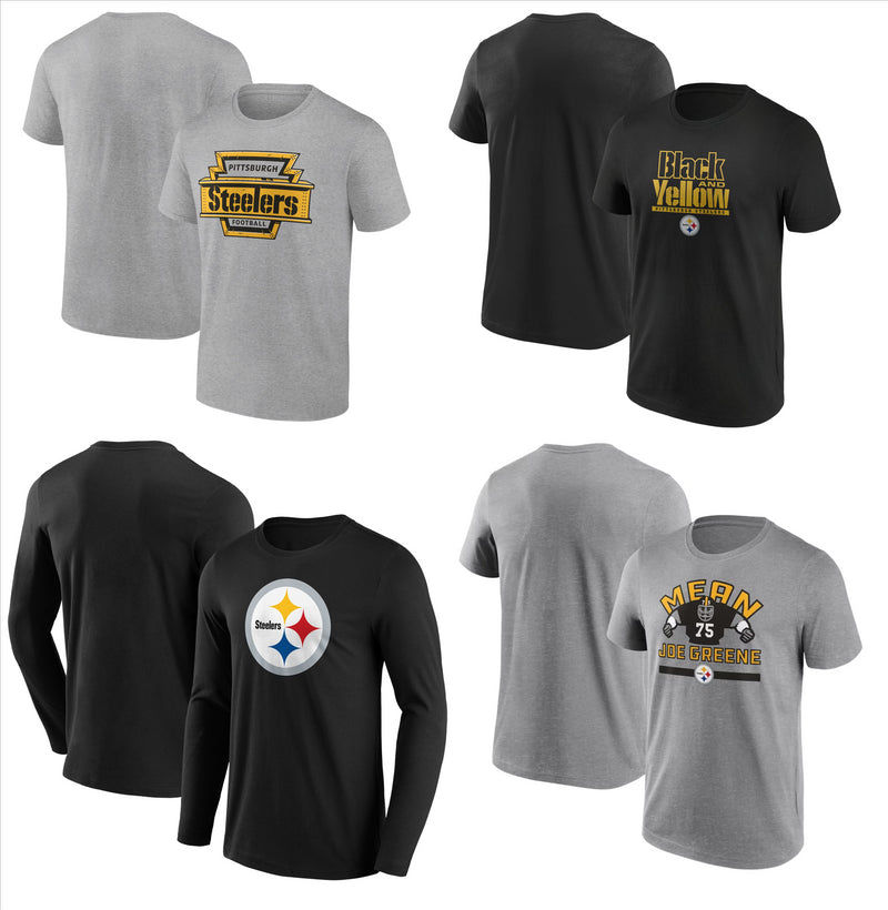 Pittsburgh Steelers NFL T-Shirt Men's American Football Fanatics Top