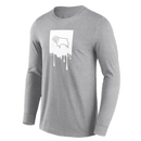 Derby County Football T-Shirt Men's Grey Top