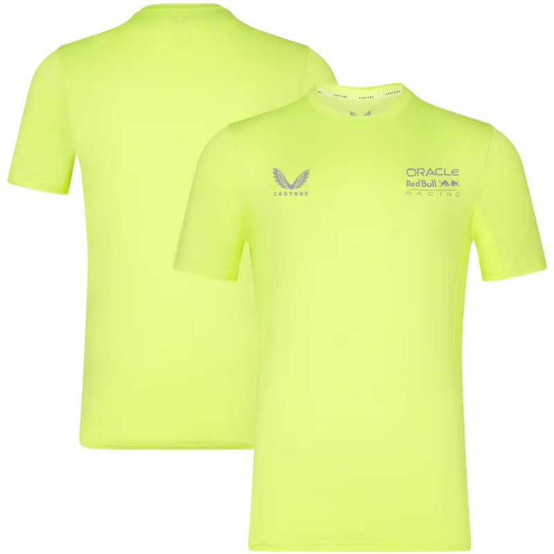 Red Bull Racing T-Shirt Castore Men's Oracle F1 Active Dual Top