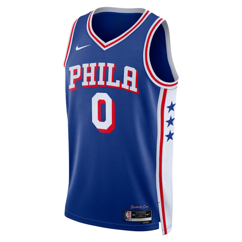 Philadelphia 76ers Kid's Jersey NBA Nike Icon - Maxey