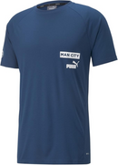 Manchester City Football T-Shirt Men's Puma Casual Top