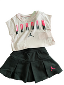 Jordan Baby 2 Piece Set Pink Skort & SS Tee