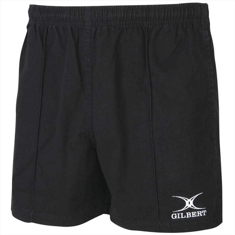 Gilbert Men's Rugby Shorts Kiwi II Black Shorts
