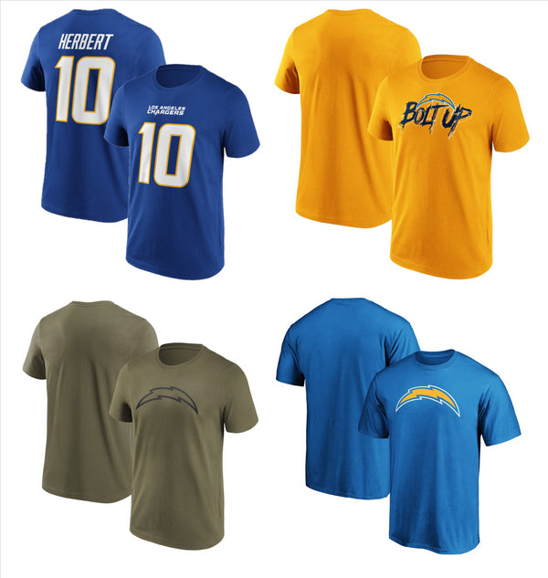 Los Angeles Chargers T-Shirt Men's NFL American Football Fanatics Top