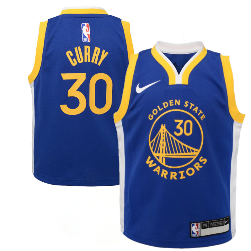Golden State Warriors Jersey Kid's Nike Icon Jersey - Curry 30