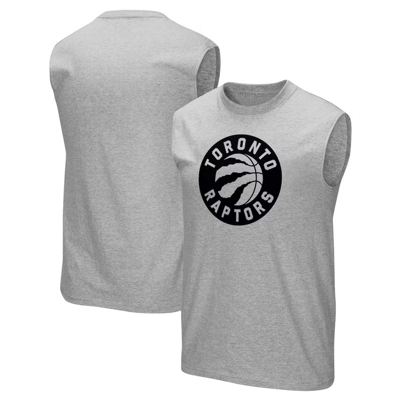 Toronto Raptors Men's Vest NBA Grey Tank Top